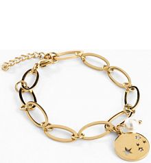 Bransoletka ze stali szlachetnej  Bonprix