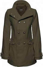 Krótki płaszcz, petite  damski Bonprix