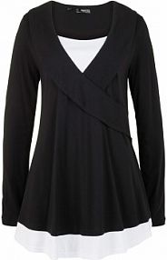 Tunika z mieszanki bawełny i wiskozy  Bonprix