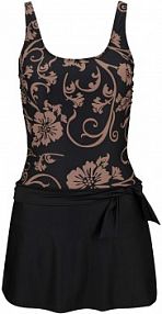 Sukienka kąpielowa shape, lekki stopień modelowania sylwetki  Bonprix