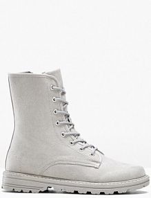 Botki sznurowane z profilowaną podeszwą  damskie Bonprix