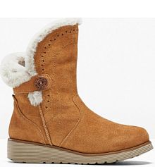 Kozaki marki Skechers  damskie Bonprix