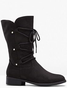 Kozaki sznurowane  damskie Bonprix