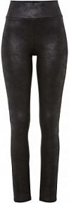 Legginsy ocieplane z połyskującą powłoką  damskie Bonprix
