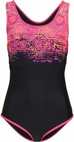 Sportowy kostium kąpielowy z tyłem typu bokserka  Bonprix