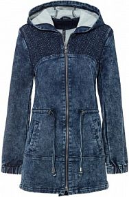 Lekka kurtka dżinsowa  damska Bonprix