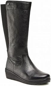 Kozaki Go Soft czarne damskie