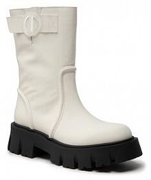 Botki Iceberg białe damskie