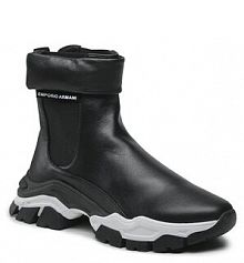 Botki Emporio Armani czarne damskie X3M357 XF683 00002 Black