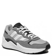 Półbuty sznurowane adidas szare damskie