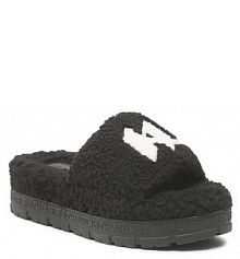 Kapcie KARL LAGERFELD czarne damskie