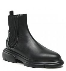 Sztyblety Emporio Armani czarne damskie