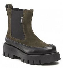 Kozaki Nessi zielone damskie