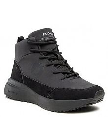 Botki Ecoalf czarne damskie Sagraalf Mid Boots SHMBSAGRA0483WW22 Total Black 419