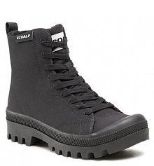 Trapery Ecoalf czarne damskie Mulhacenalf Boots Woman SHMBMULHA2820WW22 Black 319