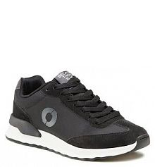 Sneakersy Ecoalf czarne damskie