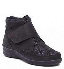 Botki Comfortabel czarne damskie