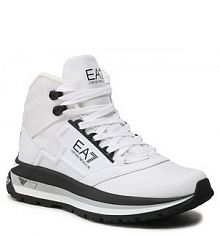Botki EA7 Emporio Armani białe damskie