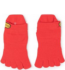 Skarpetki Vibram Fivefingers czerwone damskie Athletic No Show S18N04 Red