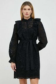 Sukienka mini Bruuns Bazaar  czarna BBW3197