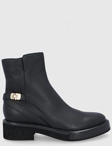 Botki Emporio Armani  czarne damskie X3M334.XF538.