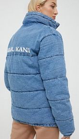 Kurtka jeansowe Karl Kani  niebieska damska 6076832