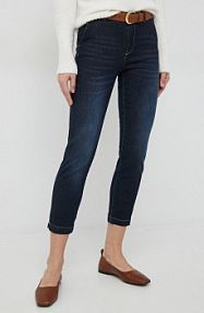 Jeansy United Colors of Benetton  granatowe damskie 4NF1DF02U.901