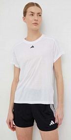 T-shirt adidas performance  biały damski HR7796