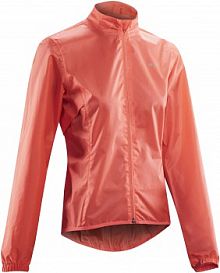 Kurtka przeciwdeszczowa rowerowa  triban 100  Van rysel damska