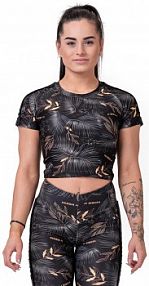 Top fitness  krótki  active black Nebbia