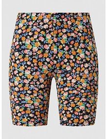 Kolarki z kwiatowym wzorem model Isabel EDITED czarne EAN EDT5263001