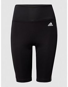 Kolarki z wysokim stanem i nadrukiem z logo ADIDAS SPORTSWEAR czarne EAN GL3971
