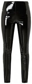 Legginsy lakierowane Karl Lagerfeld czarne damskie EAN 205W1003
