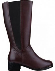 Kozaki Go Soft bordowy damskie RST-AUGUSTA-11A