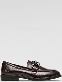 Półbuty wsuwane Jenny Fairy bordowy damskie HZ5770-01