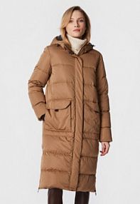 Kurtka puchowa Fransa brązowa damska 
