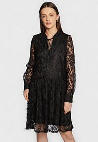 Sukienka koktajlowa Marc Aurel czarna 