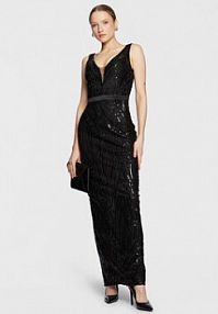 Sukienka wieczorowa Fracomina czarna 