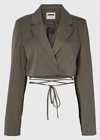 Żakiet Noisy May zielony Marynarka