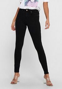 Jeansy ONLY czarne damskie Power 15181958  Skinny Fit