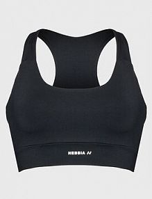 Biustonosz sportowy NEBBIA czarny Top