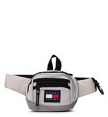 Saszetka nerka Tommy Jeans beżowa damska 