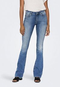 Jeansy ONLY niebieskie damskie Blush 15245444  Flared Fit