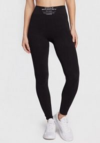 Legginsy Stella McCartney czarne damskie 