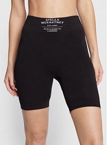 Szorty sportowe Stella McCartney czarne Kolarki
