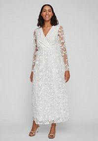 Sukienka wieczorowa Vila biała 