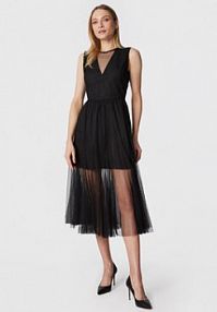 Sukienka koktajlowa TWINSET czarna 