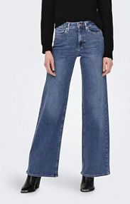 Jeansy ONLY niebieskie damskie Madison 15282980  Wide Leg