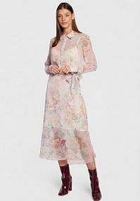 Sukienka koszulowa Guess wielokolorowa 