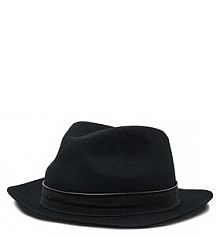 Kapelusz Coccinelle czarny damski 